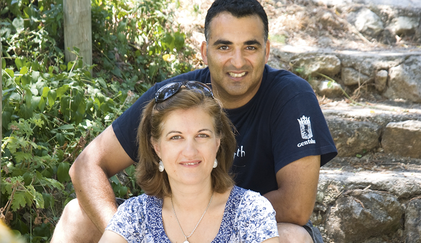 Μαριάννα Κοσμετάτου και Πέτρος Μαρκαντωνάτος